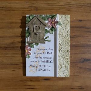 History & Heraldry Ceramic Wall Decor Plaque